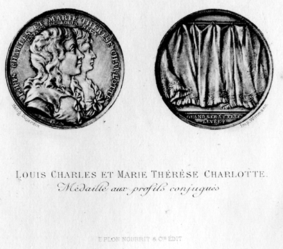 Marie-Therese-Charlotte et Louis Charles
