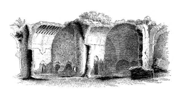 Baths for women, Hadrian's Villa