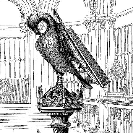 Pelican from Norwich lectern