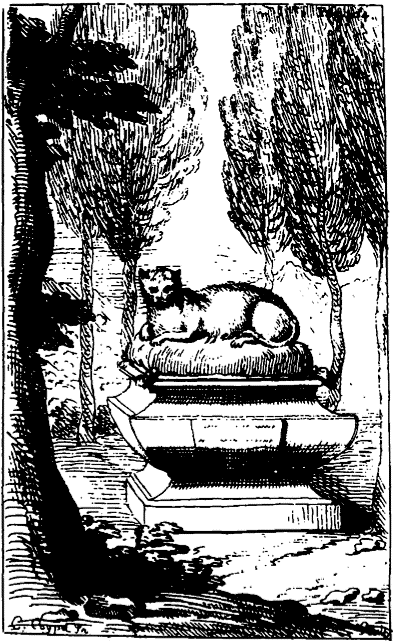 Tombeau du Chat de Mme de Lesdiguieres